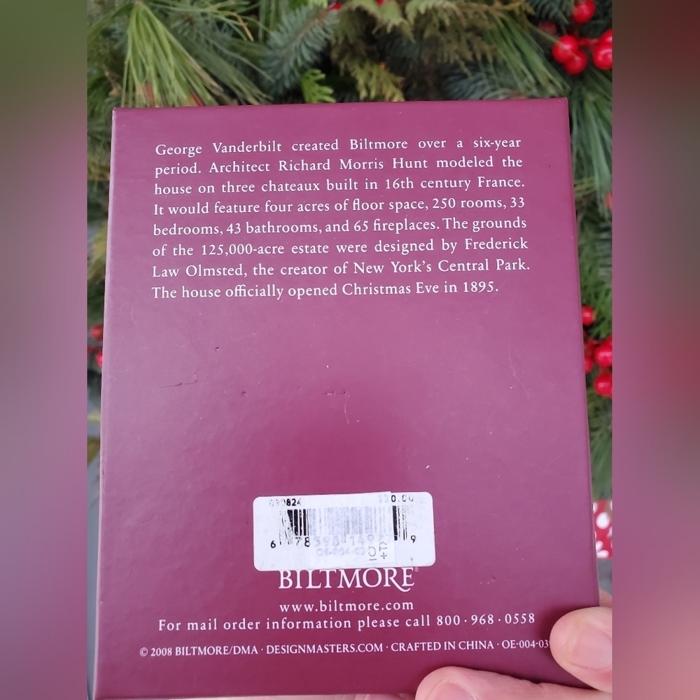 Baltimore Brass Holiday Ornament - Picture 2 of 2